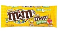 Chocolate M&M ‘s Peanut Vàng 106g (6 gói)