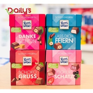 Chocolate Ritter Sport Cubes Selection 192g