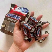 Chocolate Snickers Miniatures USA 220g - date  1/2025