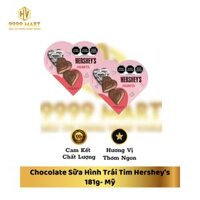 Chocolate Sữa Hình Trái Tim Hershey's 181g  Mỹ