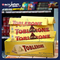 Chocolate sữa Toblerone mật ong & hạnh nhân 100g