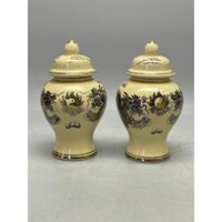 Chóe Gốm Chu Đậu Vẽ Vàng