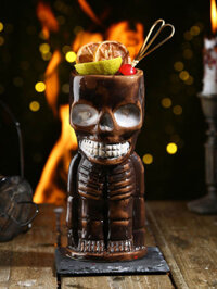 Chơi Bài Hawaii Cocktail Cốc TIKI Đầu Lâu Cốc Cá Tính Rượu Thủy Tinh Tiki Cốc Sứ Thanh Cốc