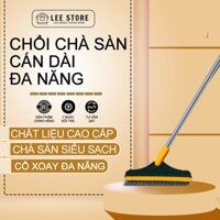 Chổi chà sàn cán dài đa năng 2trong1 Chổi gạt nước chà sàn nhà tắm chổi quét đa năng Lee Store