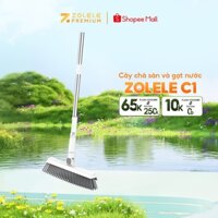 Chổi chà sàn và gạt nước ZOLELE C1 2 trong 1 cây chà sàn nhà tắm gạt nước - Chính Hãng