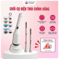 Chổi Cọ Điện TMD Chổi Cọ Điện Đa Năng Cọ Nhà Tắm Cọ Chà Nhà Vệ Sinh Sử Pin Platinum Cao Cấp Có Màn Hình Led Hiển Thị