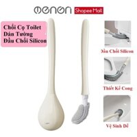 Chổi Cọ Toilet Nhà Vệ Sinh, Cây Cọ Bồn Cầu Silicon Lắp Đặt Dán Tường - OENON