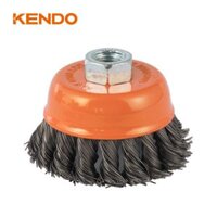 Chổi cước đánh rỉ sét 65mm sợi thép xoắn M14x2mm Kendo – 76000129