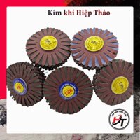 Chổi cước quật chà nhám gỗ ráp hoa đánh mịn lắp khoan cầm tay RAP-HOA