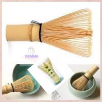 Chổi Đánh Matcha CHASEN, Chổi Đánh Trà Xanh Matcha Nhật Bản, Cây Đánh Matcha Bằng Tre – Dụng Cụ Pha Chế