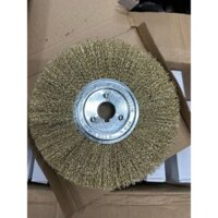 Chổi đánh rỉ đĩa  phi 200mm lỗ 25mm hàng dày