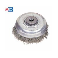 Chổi đánh rỉ sợi inox dạng bát gắn máy Smato   (2021.07.30  Order)