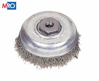 Chổi đánh rỉ sợi inox dạng bát gắn máy Smato   (2021.07.30  Order)