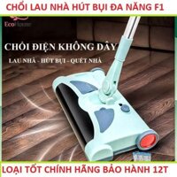 CHỔI ĐIỆN MÁY HÚT BỤI QUÉT NHÀ LAU NHÀ ĐA NĂNG 3IN1 SIÊU NHANH CỰC SẠCH MẪU MỚI HÀNG CHÍNH HÃNG BẢO HÀNH 12T