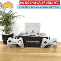 Chơi full 600 Trò Chơi Bộ Máy Chơi Game Cầm Tay NES Classic 600 Trò Chơi Phiên Bản AV