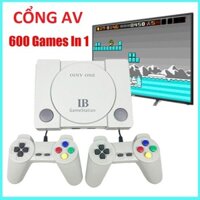 Chơi Game Giải Trí Tại Nhà Máy Chơi Game 4 Nút Cầm Tay GameStation 600 trò chơi Phiên Bản AV Thông Dụng Cho Mọi Tivi