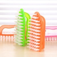 Chổi giặt lông mềm, chổi giày, chổi gia đình, dụng cụ làm sạch giày, chổi nhựa màu sắc, chổi giặt quần áo