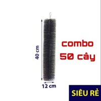 Chổi lọc 40cm - combo 50 cây siêu rẻ, chổi lọc cân nhựa hoặc inox