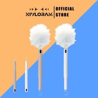 Chổi Lông Quét Bụi Tĩnh Điện Tự Động 360°- Pin sạc USB, nhựa ABS cao cấp - Vệ sinh nội thất ô tô, nhà cửa