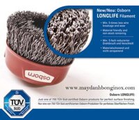 Chổi mài công nghiệp 60mm M14 longlife ( 3"xM14), chổi mài bavia, chổi mài rỉ sét, chén cước sắt CHLB Đức. Code: 3.10.700.0002 | www.thietbinhapkhau.com | Công ty PQ " Sẵn snagf cho bạn"
