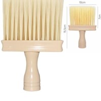 Chổi Mini Nhỏ Quét Bụi Vàng Nhạt VNH Quét Bụi Mịn Ô TÔ Bàn Phím Kích Thước 7x10x16CM Nặng 62G