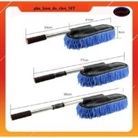Chổi nano lau rửa xe ô tô chuyên dụng - cán kéo dài