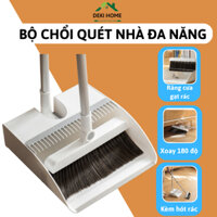 Chổi Nhựa Quét Nhà Thông Minh Kèm Hót Rác Cao Cấp Xoay 180 Độ Cán Dài Gấp Gọn XOAY 180 ĐỘ TIỆN DỤNG