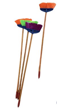 CHỔI NHỰA QUÉT NƯỚC.CHỔI NHỰA CÁN GỖ.CAO 1M2
