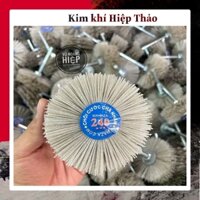 Chổi quật cước chà nhám đánh bóng gỗ lắp khoan cầm tay CCQ