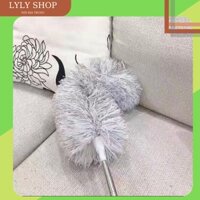 Chổi quét bụi [🔥Loại Xịn🔥] cây phất trần thông minh cán dài 2m có thể điều chỉnh độ dài, quét màng nhện tiện lợi