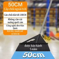 Chổi quét sân vuờn chổi quét cán dài cỡ lón sợi nhưa PET chiu nuớc bền bỉ kích thưóc 45cm 50cm 70cm