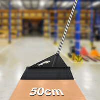 Chổi Quét Sân Vườn Cỡ Lớn Chổi Sợi Cước Kích Thước 45cm 50cm 70cm Cán Chổi Ống Nối Inox Dài 1,3 mét