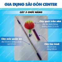 Chổi quét trần nhà PHÚC HƯNG PHÁT đa năng 3 trong1 độ dài 3M, loại 1 chức năng và 3 chức năng.