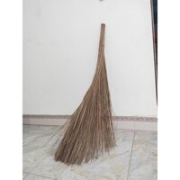 Chổi rễ quét sân vườn đẹp thân cây dừa cán dài 106 cm