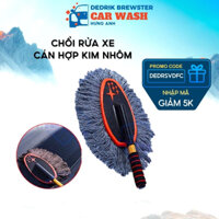 Chổi rửa xe ô tô cán hợp kim nhôm, chổi lau xe ô tô chuyên dụng, điều chỉnh độ dài hình sao