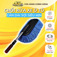 Chổi rửa xe ô tô, vệ sinh xe hơi sợi mềm có thể điều chỉnh độ dài cao cấp giá rẻ