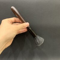 Chổi trà dưỡng ấm cán gỗ lông mềm mượt bền đẹp 18cm DC02
