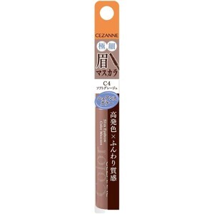 Chổi vẽ lông mày Cezanne Eyebrow Mascara Light Brown 7g