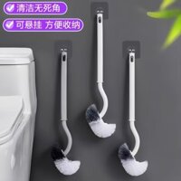 Chổi vệ sinh không có góc chết, chổi vệ sinh tay cầm dài, gắn tường, chổi vệ sinh phòng tắm gia đình, chổi vệ sinh bồn cầu