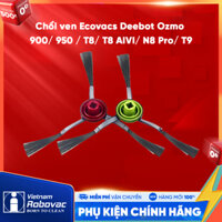 Chổi ven robot Ecovacs Deebot OZMO 920/950/900/T8/T8AIVI/T9/N8/X1Omni/N10/T10_Màu xám đen