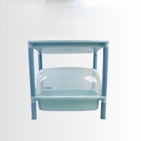 [Choice] Kệ úp chén nhựa Việt Nhật NH148 1 tầng + 1 Tầng đỉnh có nắp đậy - đồ dùng bằng nhựa cao cấp