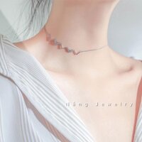 Choker bạc zíc zắc