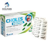 Choles Dolphin Giảm Mỡ Máu Tăng Sức Bền Thành Mạch Giảm Nguy Cơ Xơ Vữa Động Mạch - DOLPHIN