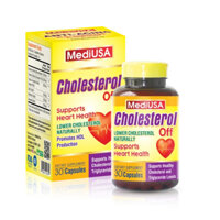 CHOLESTEROL OFF MediUSA 30v Ngăn ngừa đột quỵ - giảm cục máu đông