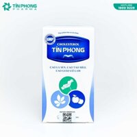 Cholesterol Tín Phong Hỗ trợ giảm cholesterol máu, hỗ trợ tăng cường sức bền thành mạch hộp 30v