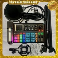 Chọn Bộ Mic AT350-Sound Card K300 Hát Thu âm karaoke mới nhất bảo hành 1 năm