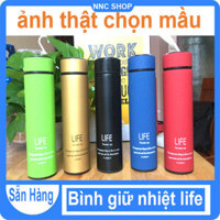 [chọn mầu] Bình giữ nhiệt nhập khẩu lõi chân không kép cao cấp LIFE 450ml giá rẻ - Bình giữ nhiệt lõi chân không kép cao cấp LIFE 450ml -Bình giữ nhiệt cao cấp bằng inox không gỉ Life[Có Mã Giảm Giá Hỗ Trợ phí vận chuyển ]