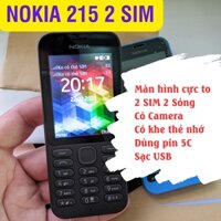 [CHỌN MÀU] Điện thoại giá rẻ Nokia 215 Dual Sim