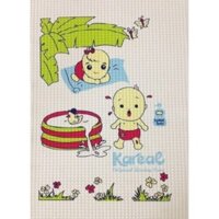 Chọn mẫu Tấm lót cao su chống thấm không màu kareal 60x90cm - Malaysia (Nệm nước thoáng khí cho trẻ sơ sinh)