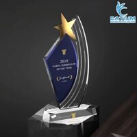 [Chọn Nhiều Mẫu] Cúp Kỷ Niệm Chương - Biểu Trưng Pha Lê, Thủy Tinh - THIẾT KẾ VÀ IN ẤN THEO YÊU CẦU
